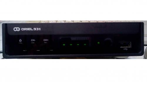 Прошивка для DVB-T2 ресивера Oriel 931